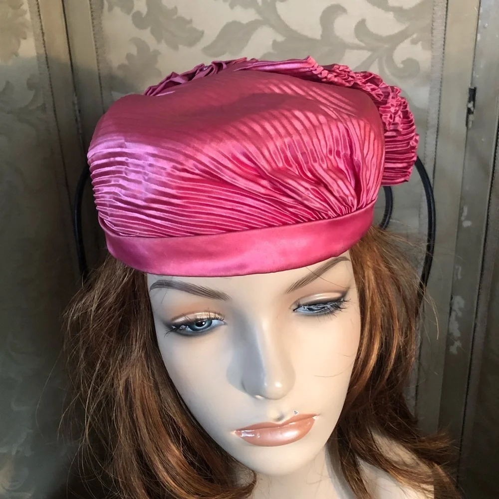 Vintage Hot Pink Hat - Picture 10 of 16